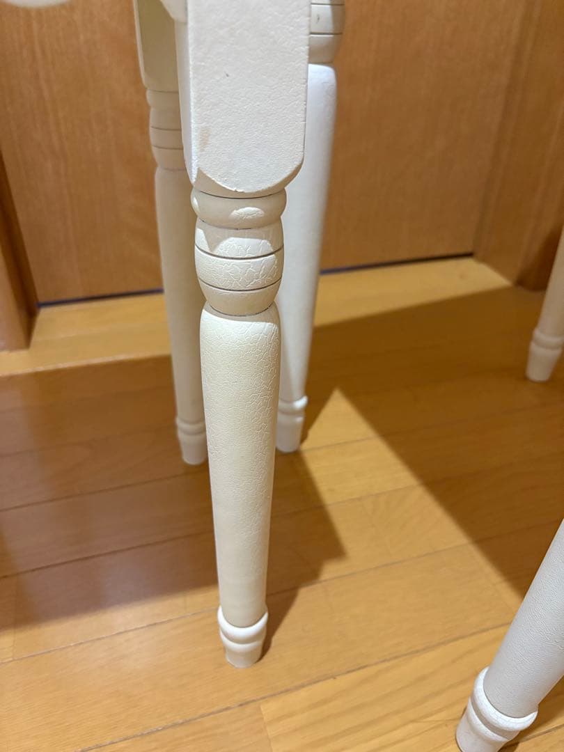 輸入家具　ミニテーブル椅子セット