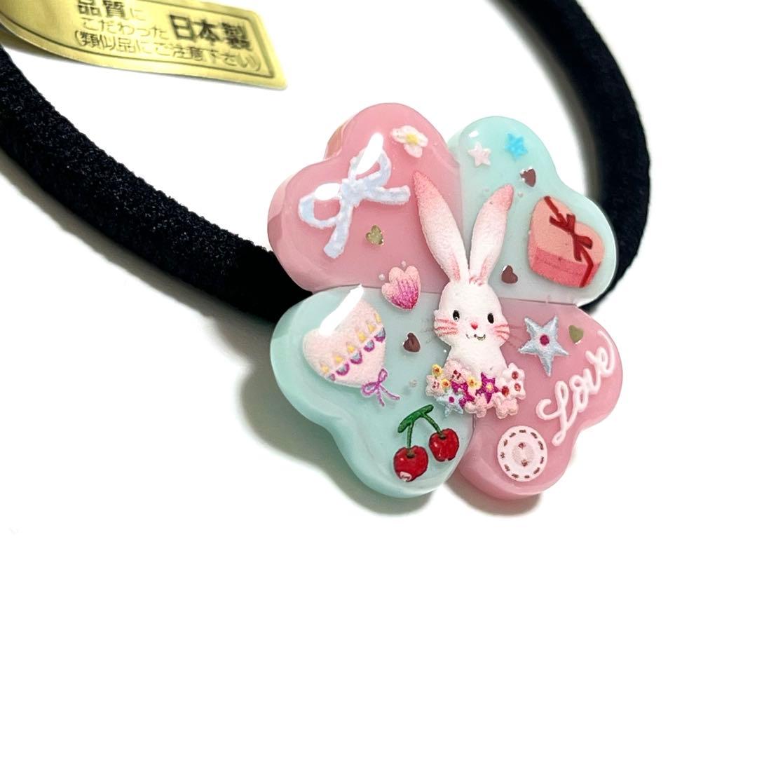 まい様お取り置きです。Ｎｏ．130 うさぎ チョコ レジン ペンダント マーカー