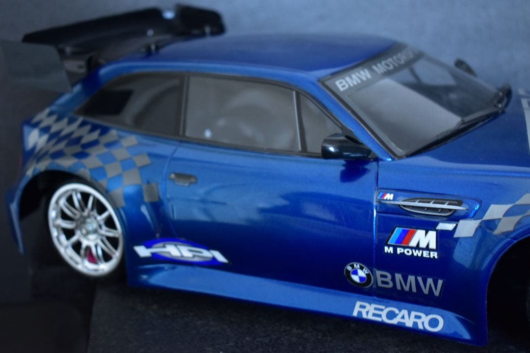 1/10 タミヤ TT-02 HPI BMW Z3 Mクーペ ボディ メカ付き