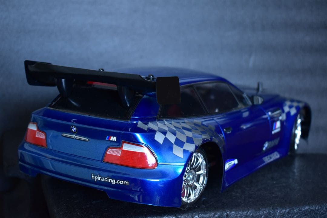 1/10 タミヤ TT-02 HPI BMW Z3 Mクーペ ボディ メカ付き