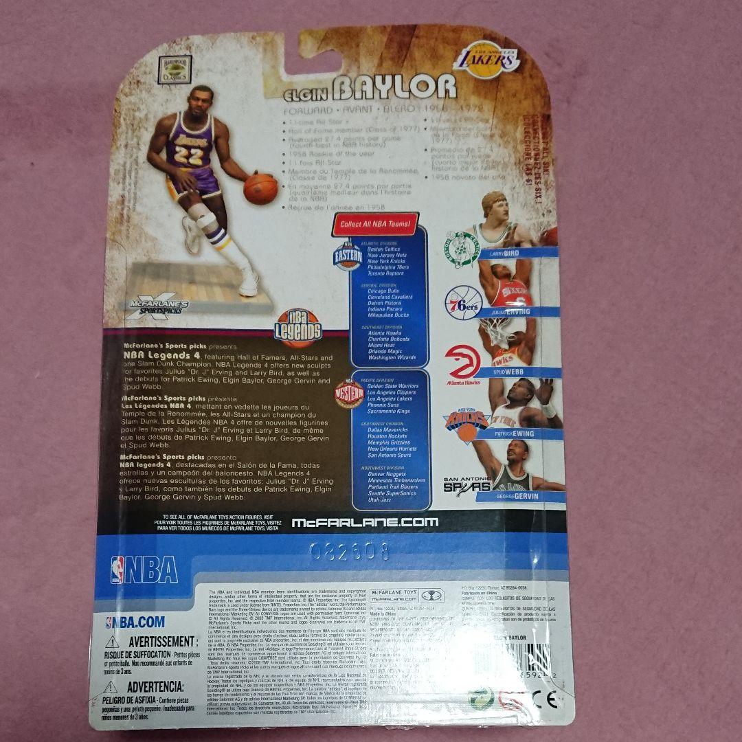 NBA エルジン・ベイラー フィギュア - メルカリ