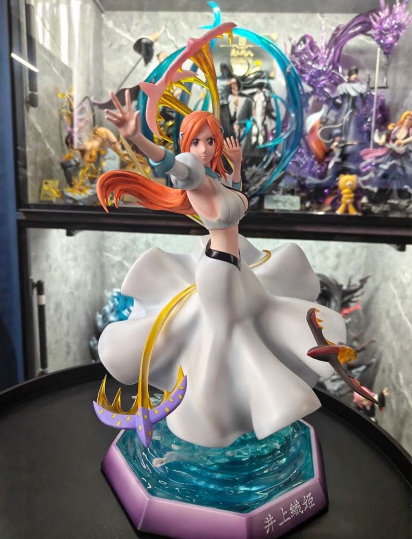 BLEACH 黒衣少年図 井上織姫 ガレージキット スタチュー③ - メルカリ