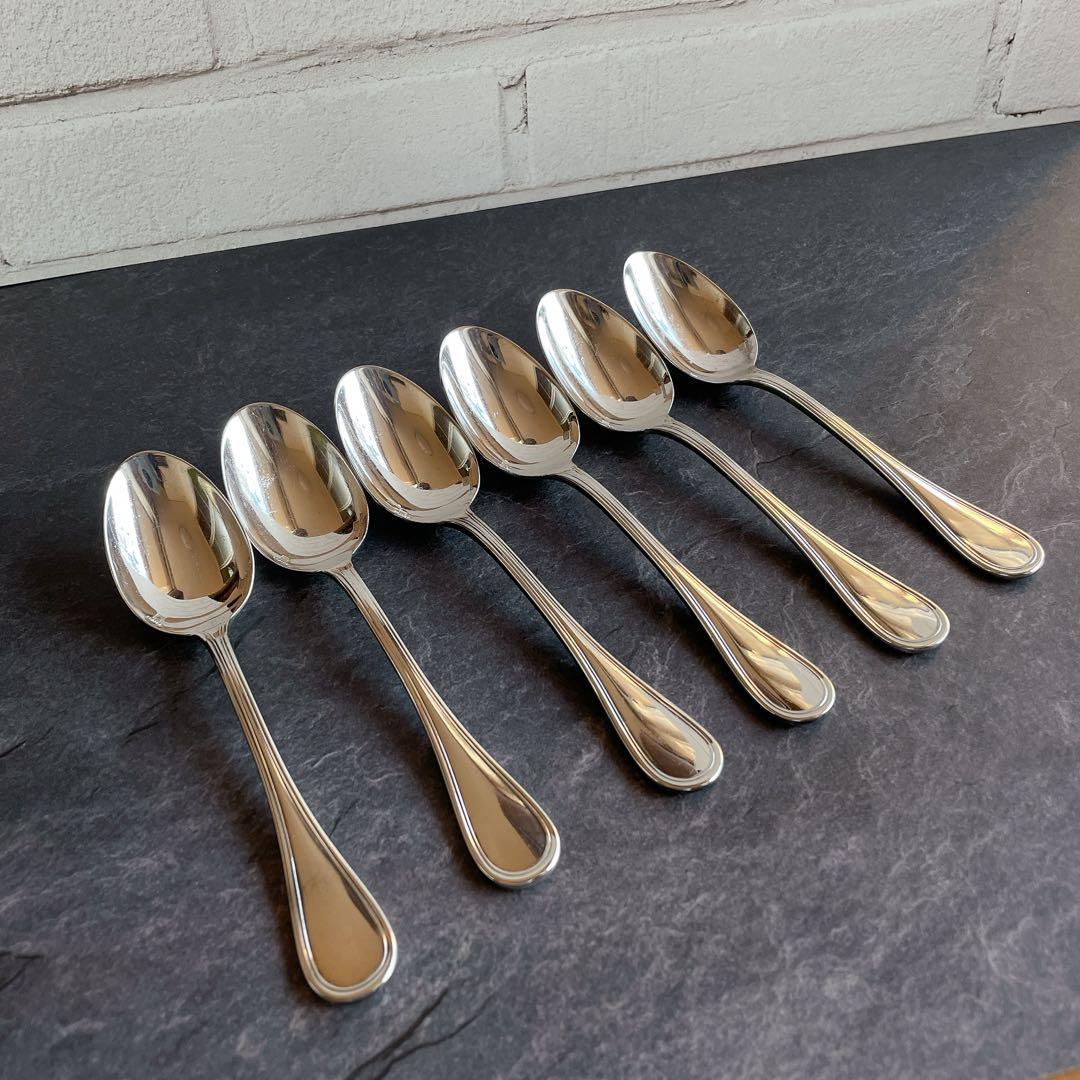 クリストフル コーヒースプーン アルビ シルバーコーティング　6本セット