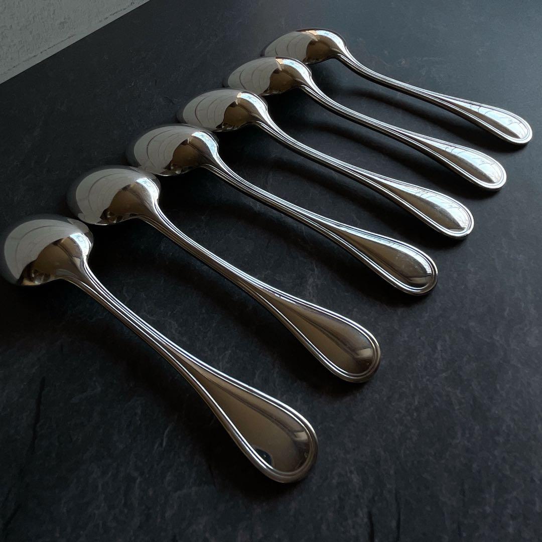 クリストフル コーヒースプーン アルビ シルバーコーティング　6本セット