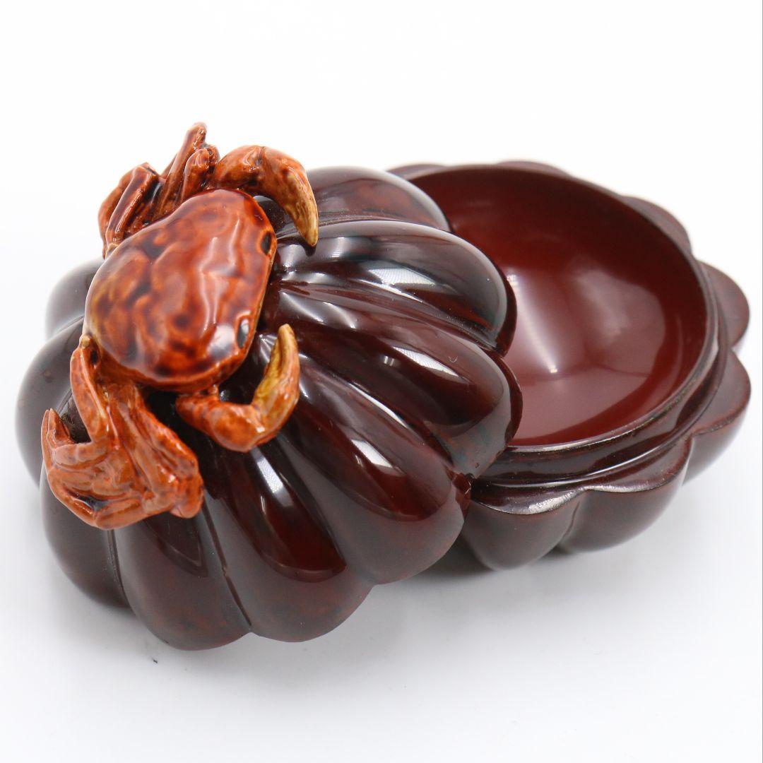 岩倉隆弘峯(隆斎)作 蟹 香合 茶道具 共箱 C1030 - メルカリ