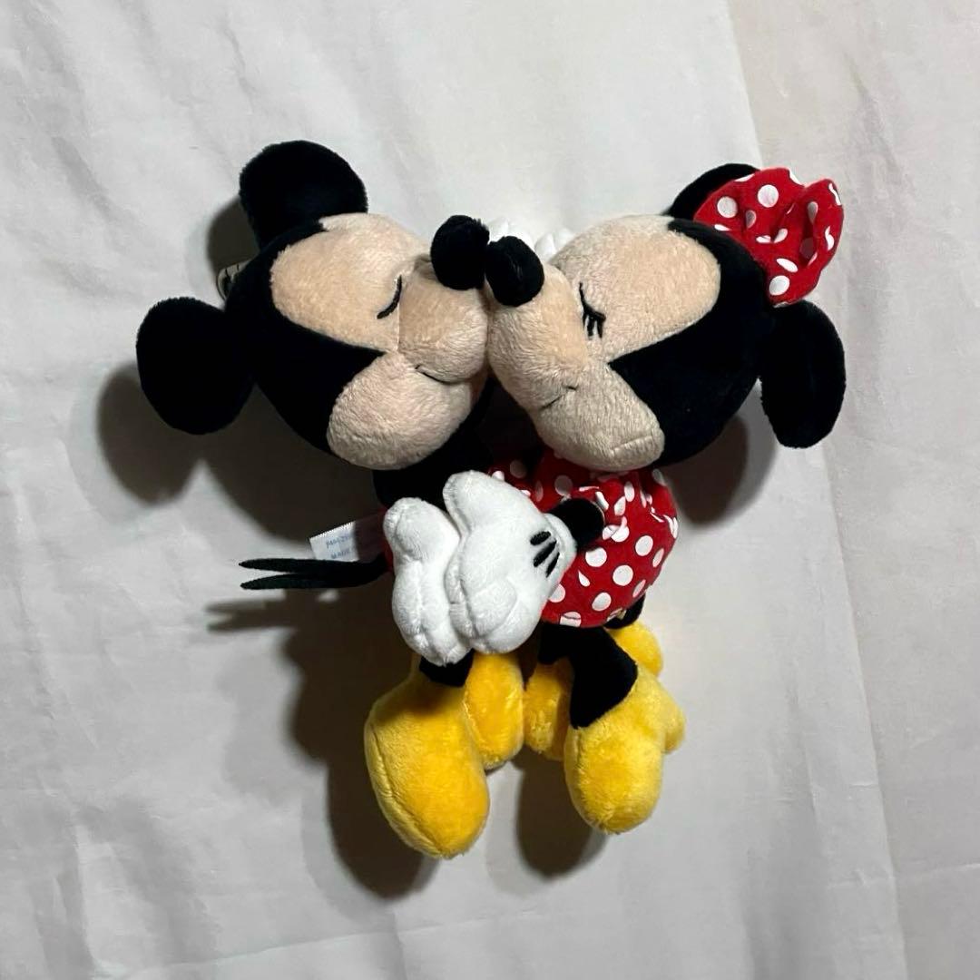 ミッキー ミニー ペアキーホルダー マグネット カップル ディズニー