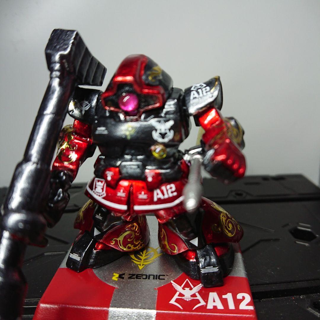 ガンダムコンバージ シャア専用 リックドム メタリックリペイント