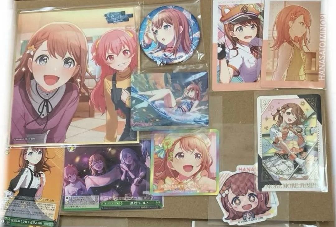 プロセカ 花里みのり 缶バッジ ノーブル 色紙 特典 - メルカリ