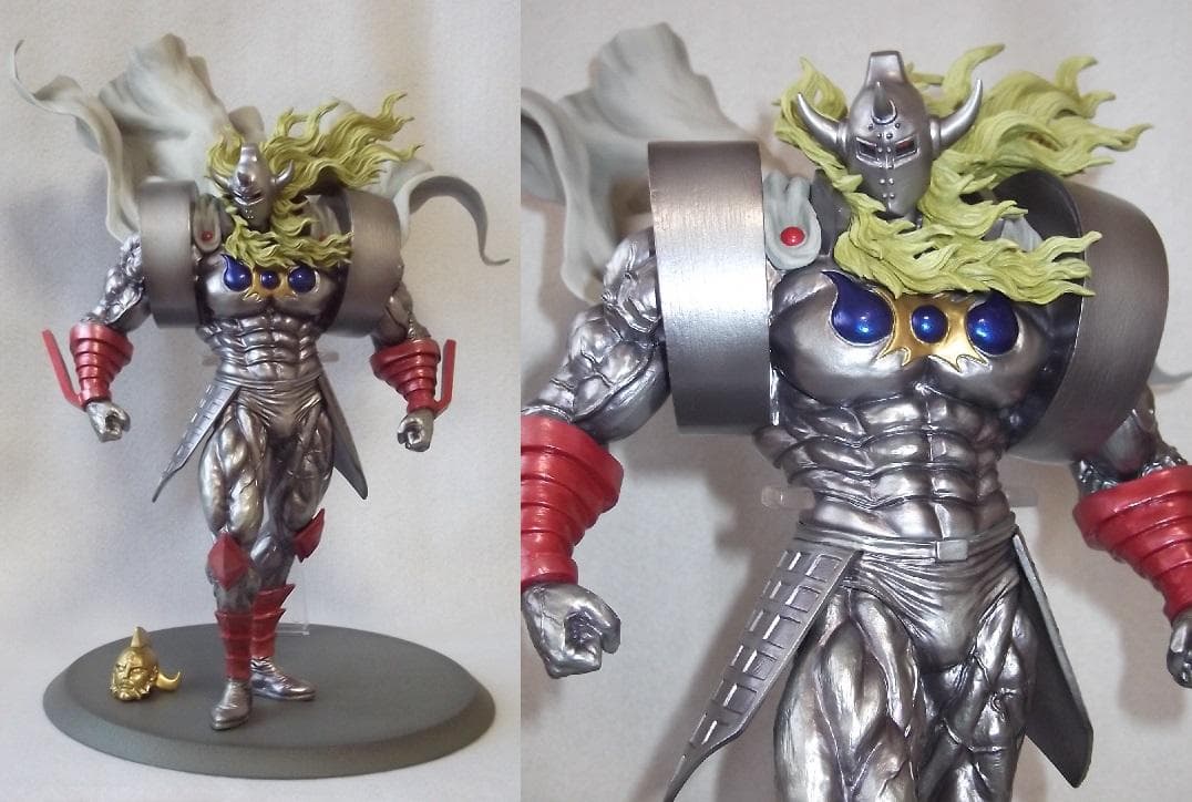 一番くじ　キン肉マン　悪魔将軍フィギュア　原作カラーVer.　リペイント　塗装品