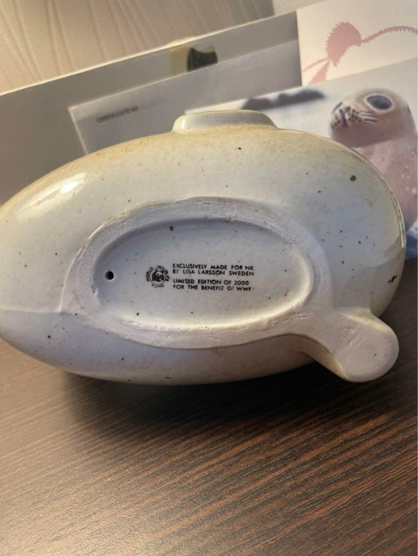 希少　リサラーソンWWF アザラシ