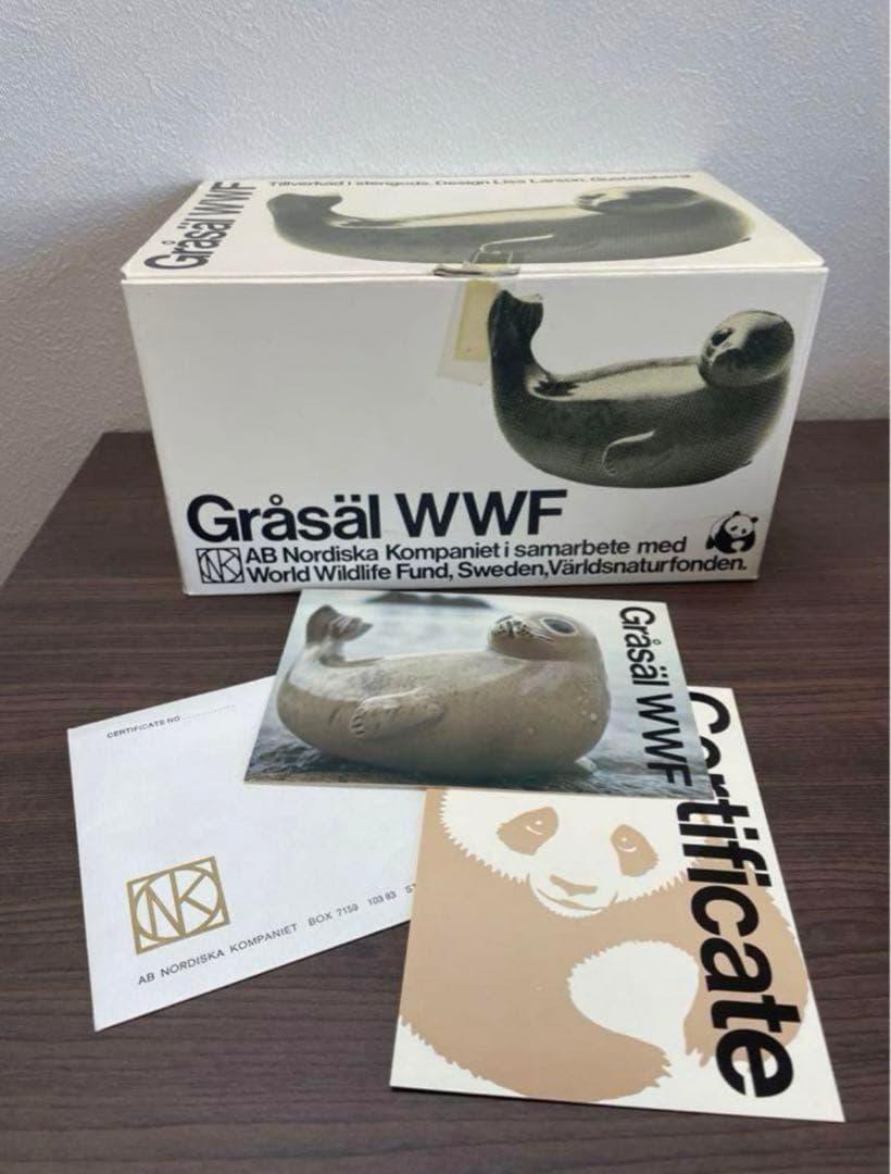 希少　リサラーソンWWF アザラシ