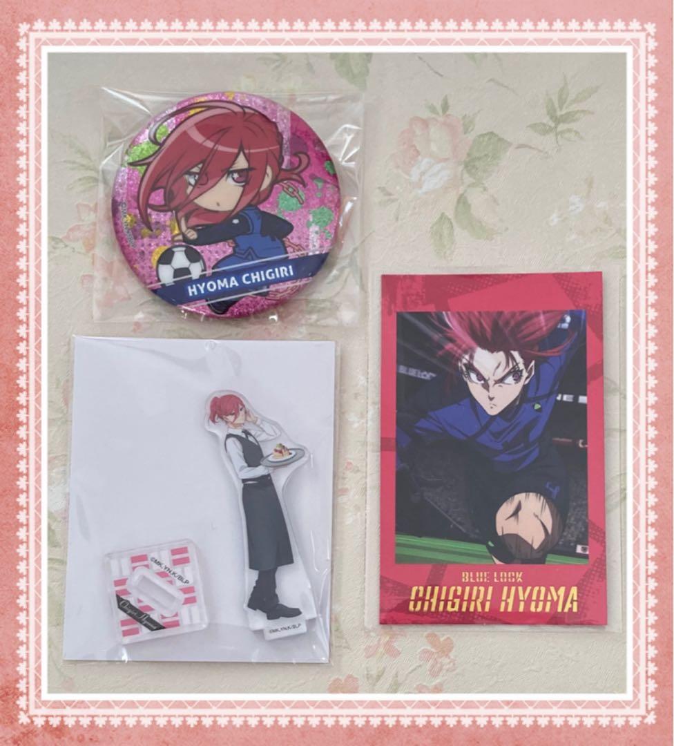 ブルーロック 千切豹馬 ミニアクスタ グリッター缶バッジ カード