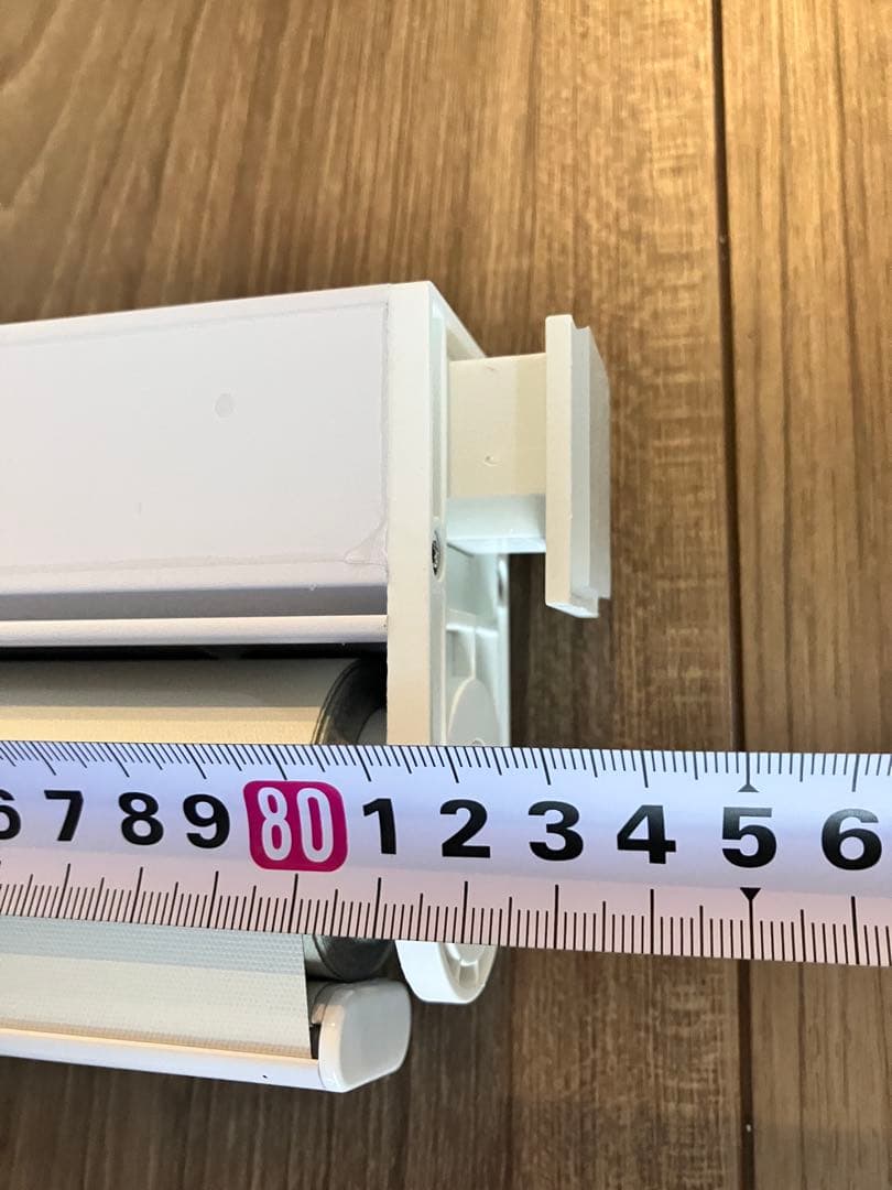 KEEGO ロールスクリーン 幅82cm つっぱり コードレス式