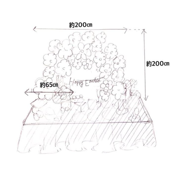 ジャイアントフラワー　ウォールフラワー　セット