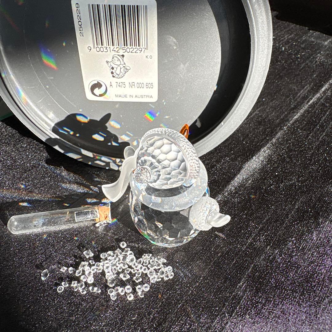 スワロフスキー　クリスタル　スノーマン　フィギュア