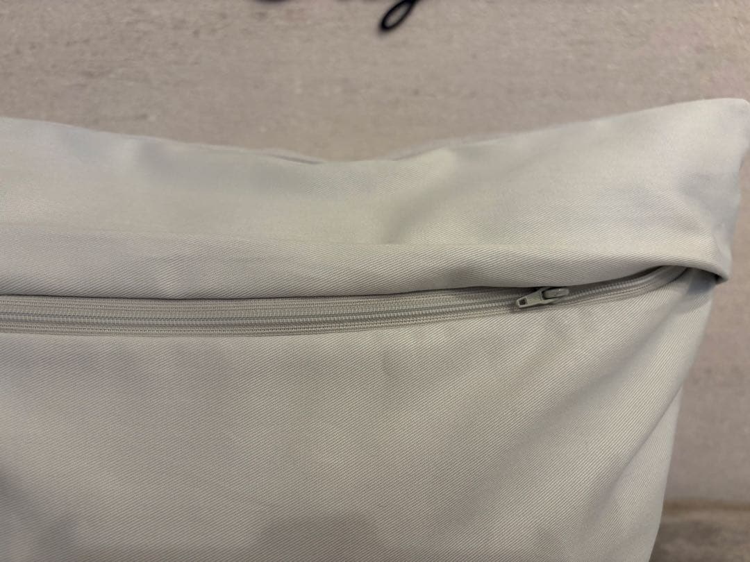 ミナペルホネン　ハンドメイドクッションカバー★タンバリンライトグレー Xホワイト