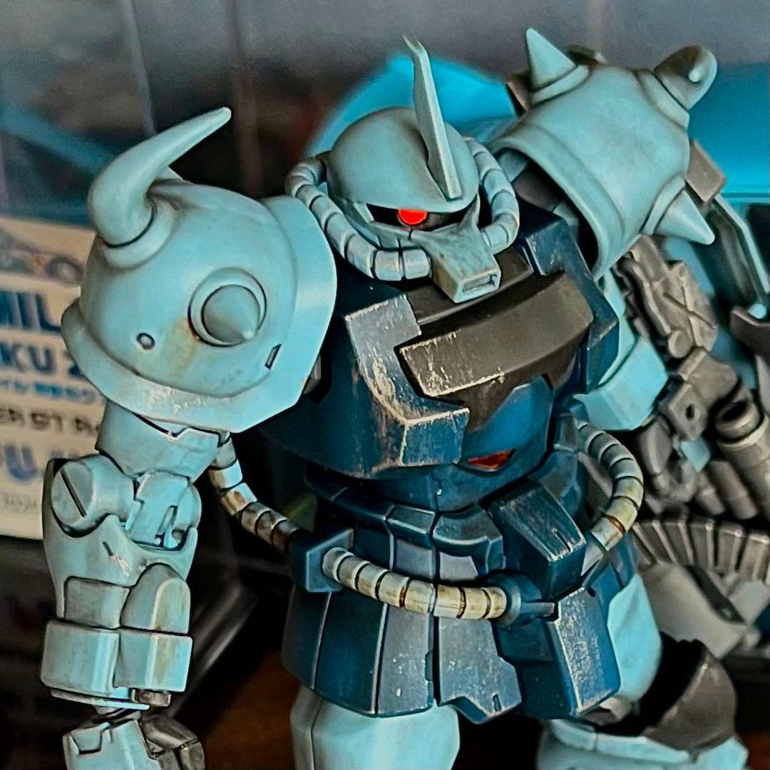 グフカスタム　ガンダムEz8 陸戦型ガンダム　08小隊シリーズセット完成品