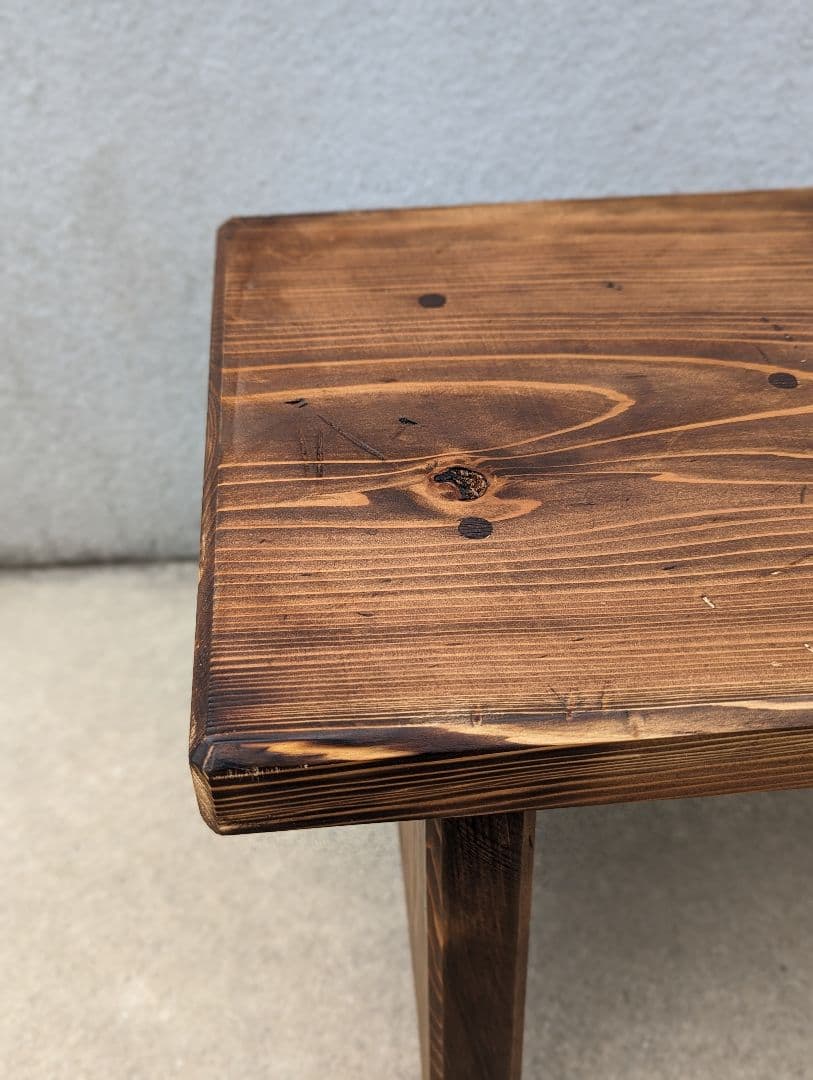 スツール　ベンチ　　　古材風