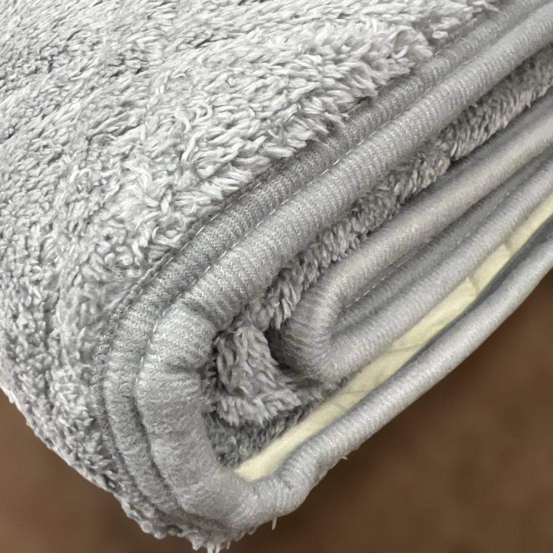 ロマンス岩盤浴　敷きパッド　100×205 シングル　天然鉱石　グレー