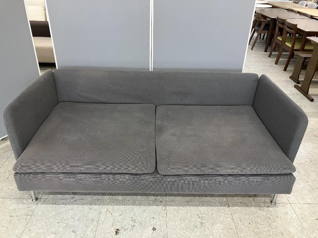 IKEA 3人掛けソファソーデルハムン 3人掛けソファセクション グレー