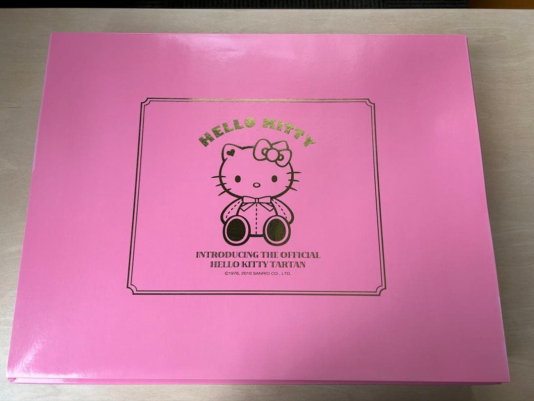 Hello Kitty タータンチェック ブランケット