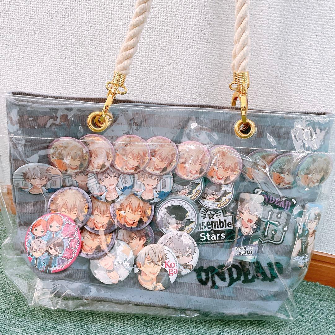 あんスタ 大神晃牙 痛バッグ 痛バ 缶バッジ - メルカリ