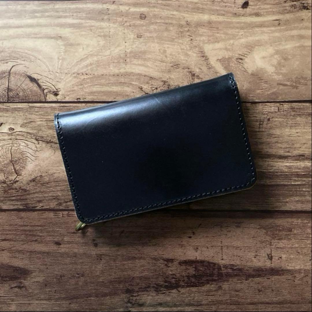 【999】北米ステアハイドトラッカーウォレット150【お札を折らずに収納】