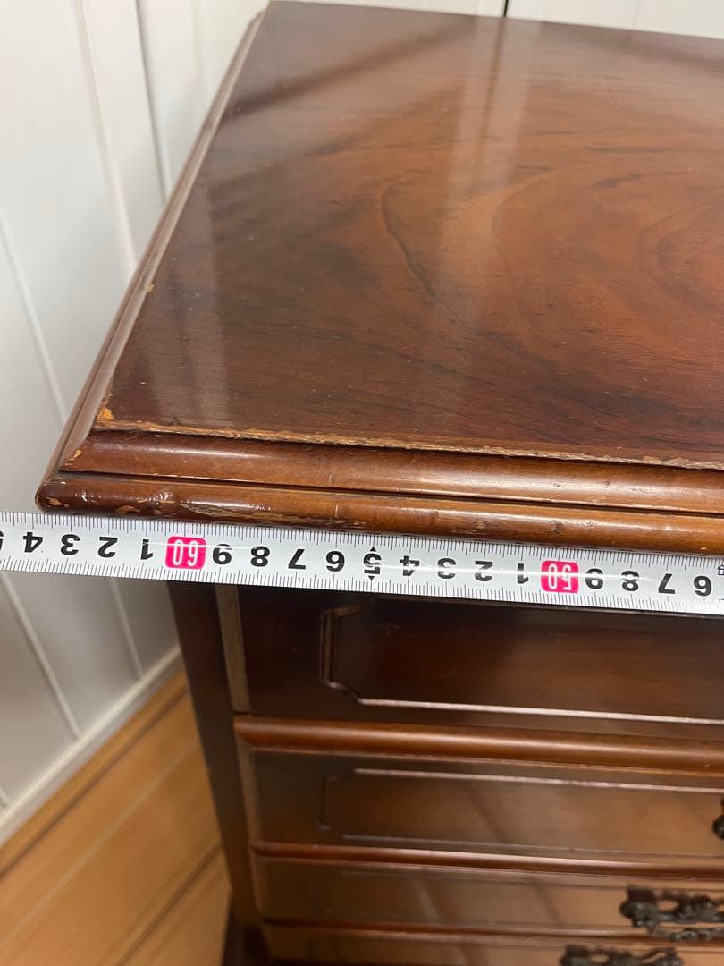 最終価格！送料込み！カリモク コロニアル 木製チェストチェスト ４段　引き出し