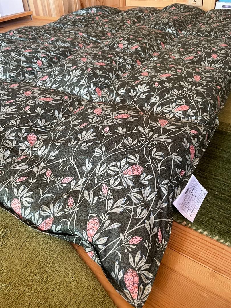 2枚セット イングランド産ダウン93% 羽毛布団　シングル　2枚セット