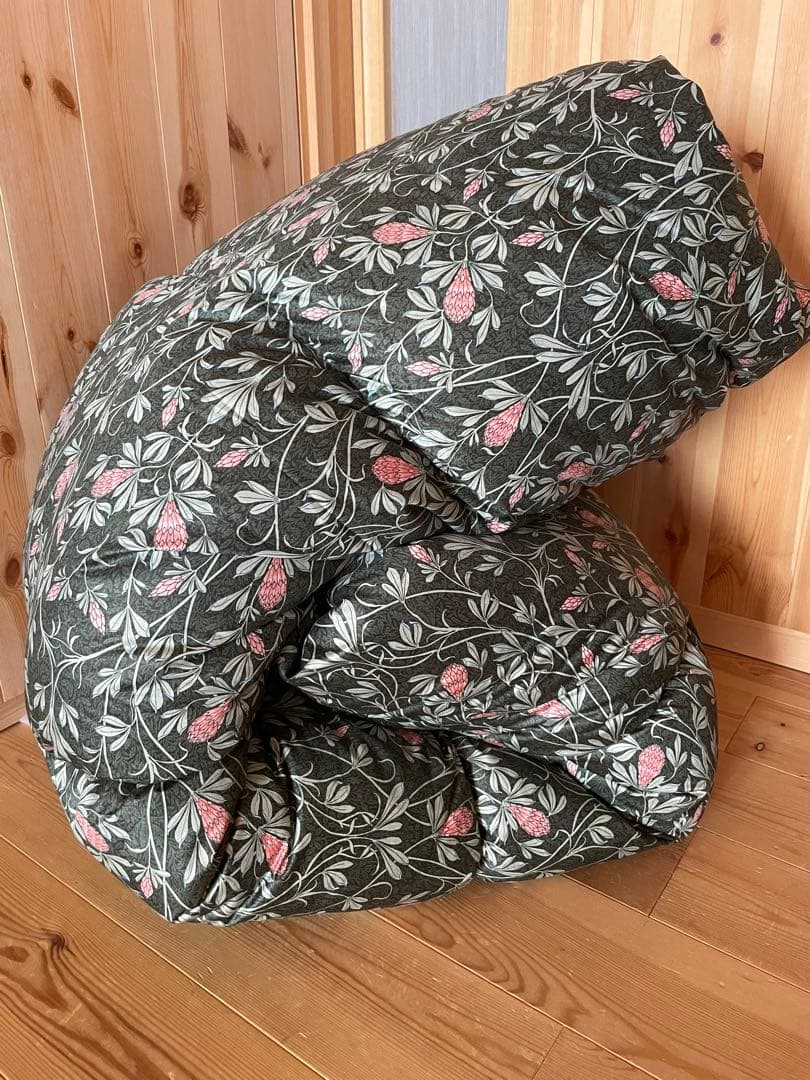 2枚セット イングランド産ダウン93% 羽毛布団　シングル　2枚セット