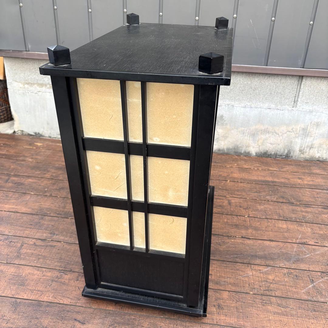 C壁 昭和レトロ 木製 茶箪笥 茶棚 ガラス戸 飾り棚 サイドボード 古家具