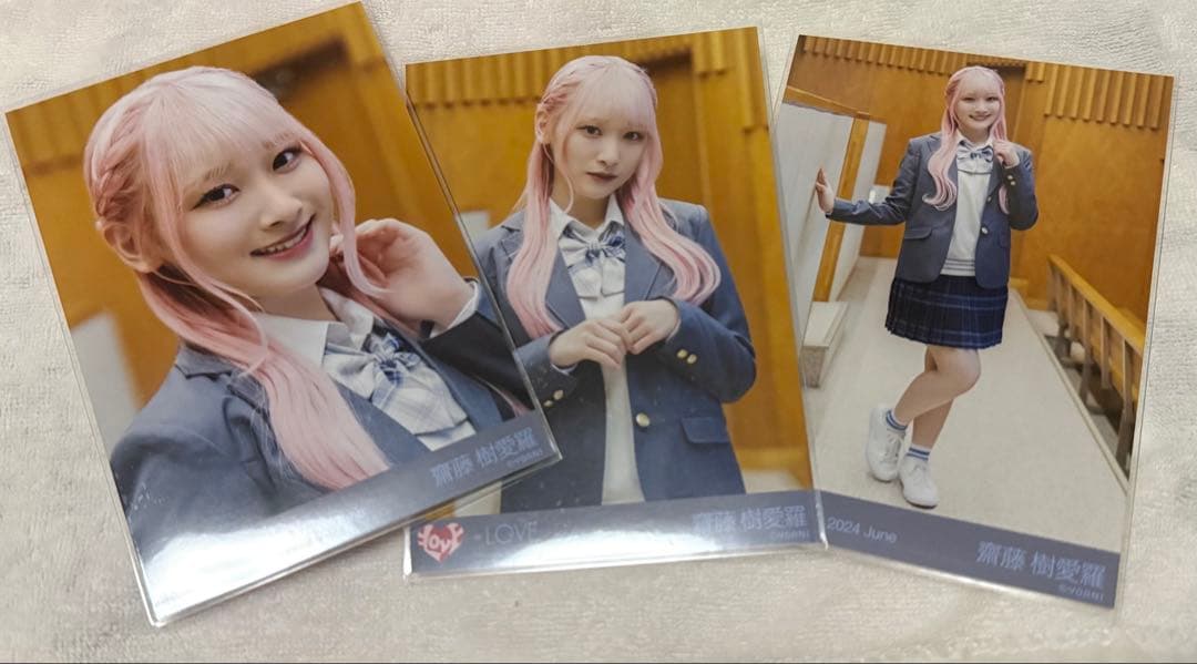 齋藤樹愛羅 君の第3ボタン 生写真 - メルカリ