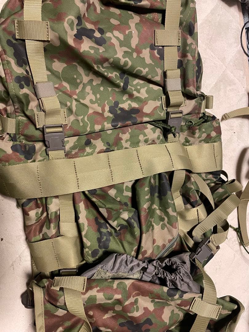 迷彩バックパック+背嚢１型セット