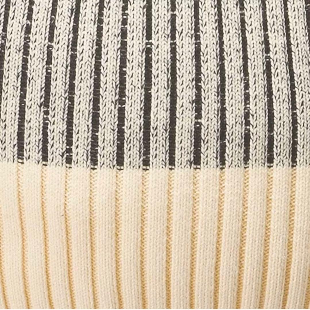 ［ＩＤＥＥ］ＰＵＵＦ BODY + COVER ホワイト×ブラック 70cm