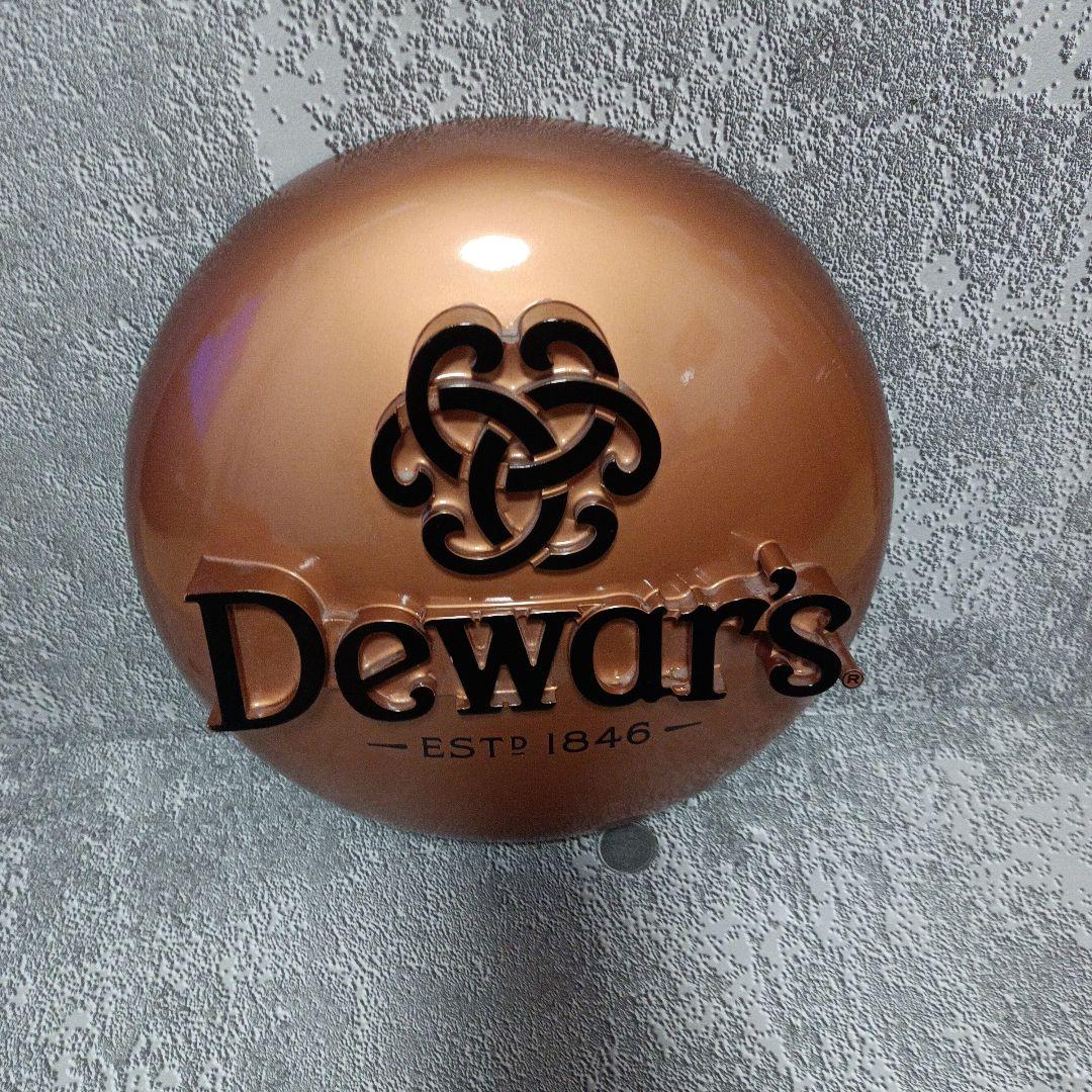 希少レア　Dewor's 非売品　デュワーズ　壁掛けブランドロゴ
