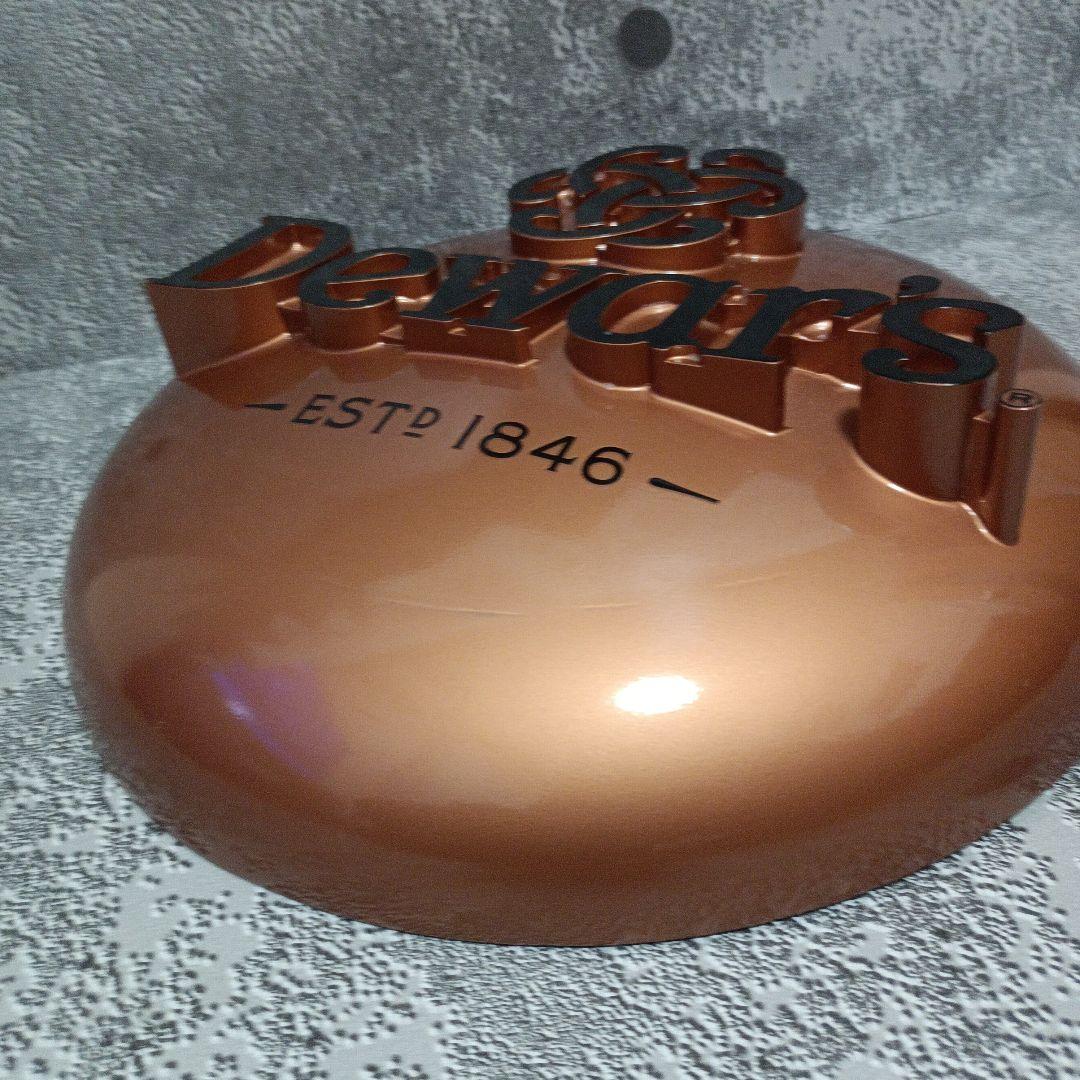 希少レア　Dewor's 非売品　デュワーズ　壁掛けブランドロゴ