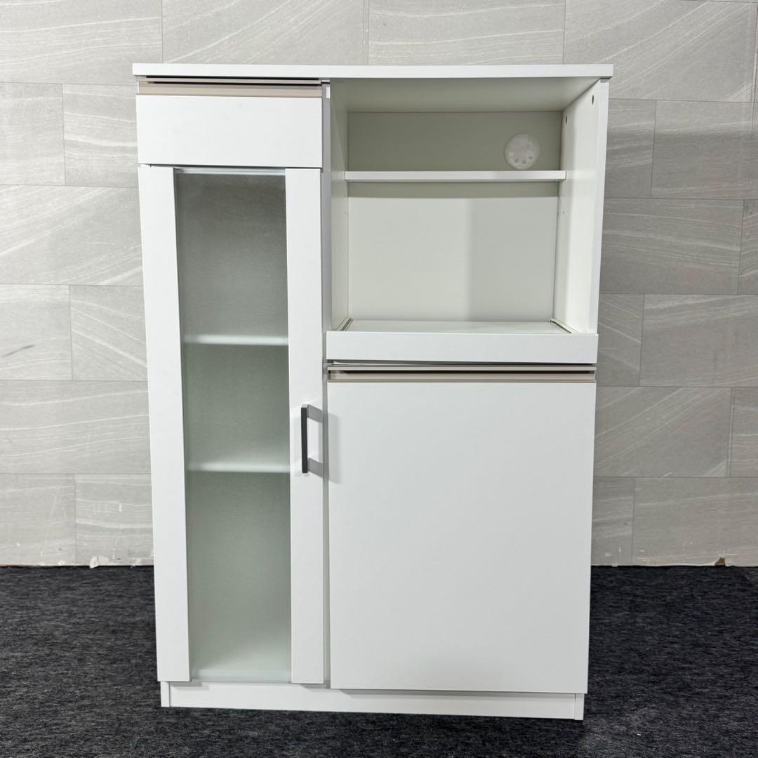 ニトリ レンジ台 食器棚 キッチンボード 幅75cm フォルムN d5242