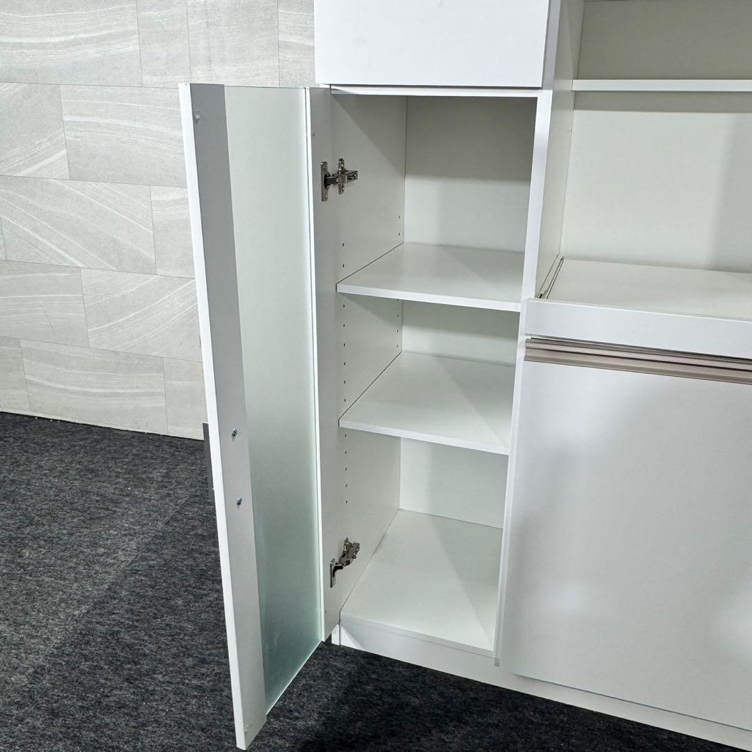 ニトリ レンジ台 食器棚 キッチンボード 幅75cm フォルムN d5242