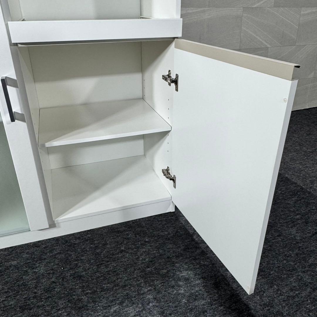 ニトリ レンジ台 食器棚 キッチンボード 幅75cm フォルムN d5242