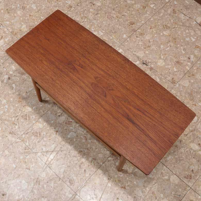 センターテーブル 棚付 ヴィンテージ イギリス ローテーブル ミッドセンチュリー