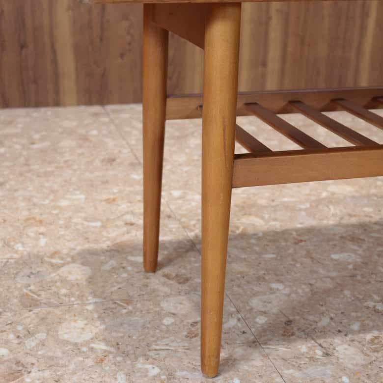 センターテーブル 棚付 ヴィンテージ イギリス ローテーブル ミッドセンチュリー