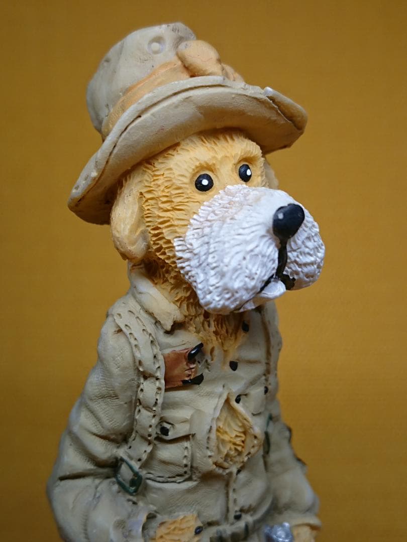 人形　犬　彫像　オブジェ　置物　インテリア　工芸品　美術品　A1306