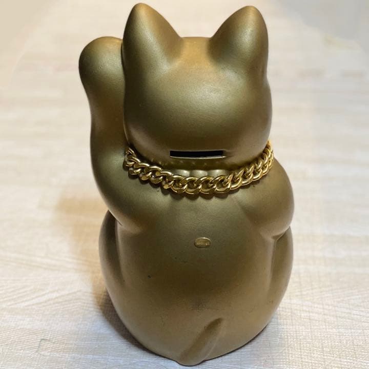 開運 まねきねこ ゴールド ラメ デコ キラキラ デコレーション