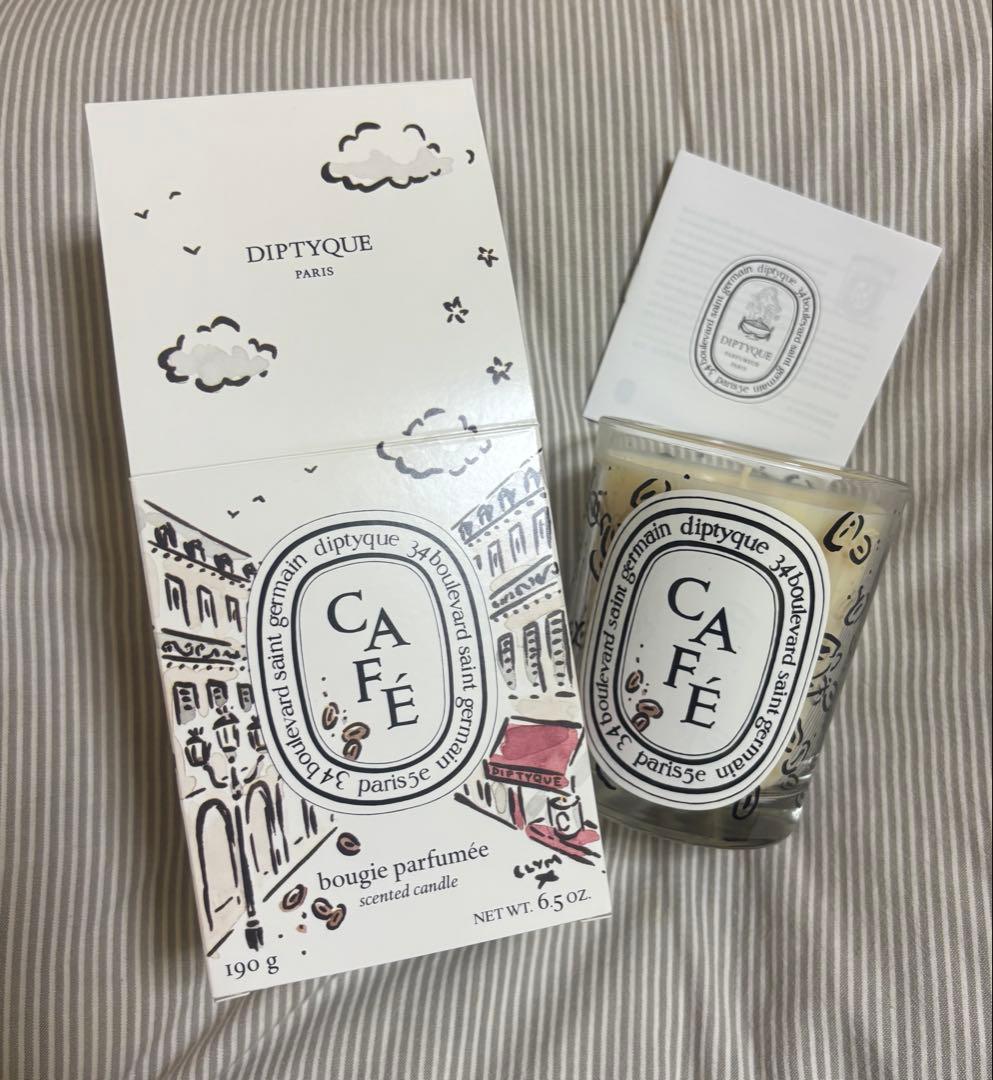 ディプティック diptyque キャンドル カフェ 限定 190g - メルカリ