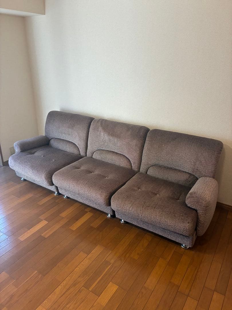 【直接取引限定】マルニ木工 marni マルニ アンティーク 3シーターソファ