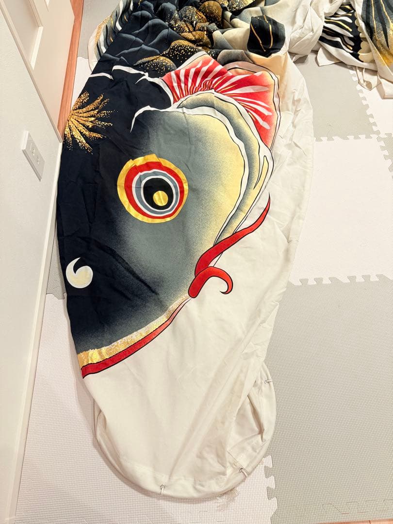 鯉のぼり 5m こどもの日 金箔 セット 庭 巨大 特大 東洋紡 錦鯉 - メルカリ