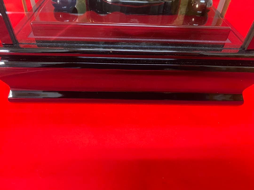 破魔弓　ガラスケース１５号・間口約２８×奥行約２４×高さ約５０㎝