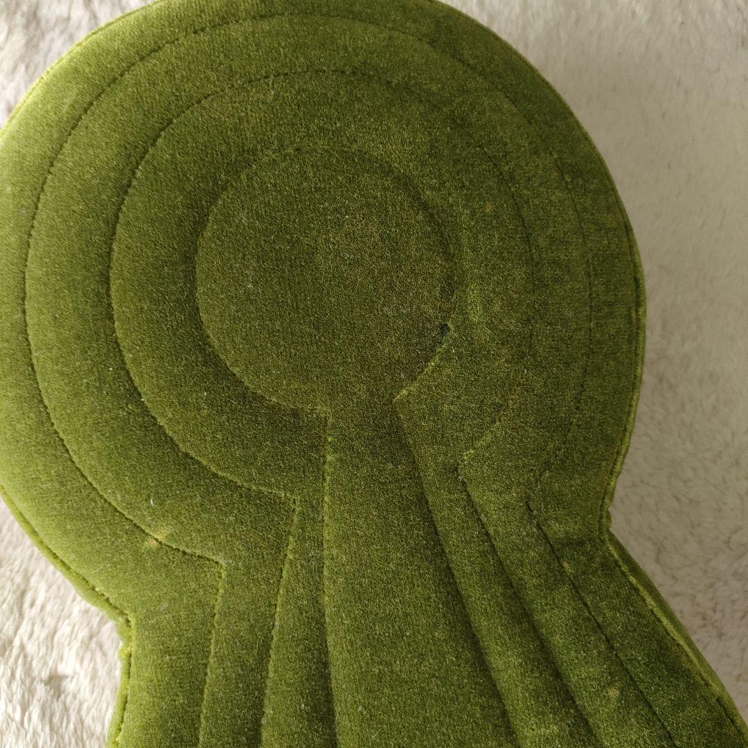 宇宙椅子 古墳クッション グリーン Mサイズ 前方後円墳 奈良 - メルカリ