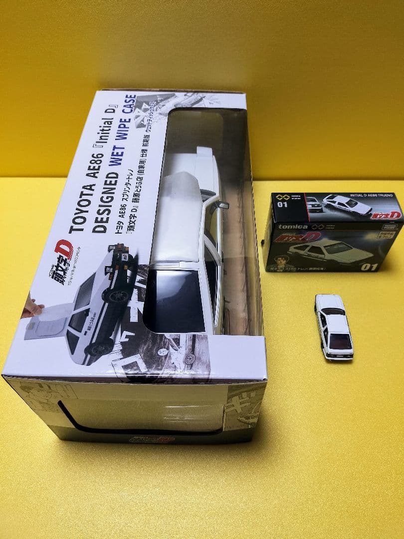 AE86 Initial D DESIGNED WET WIPE CASE ＋α - メルカリ