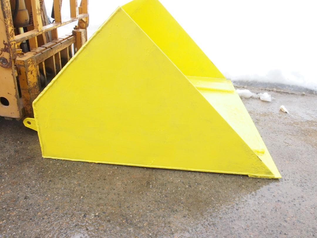 除雪に最高！コマツフォークリフトヒンジ、バケット付き、富山、石川金沢引き取り限定